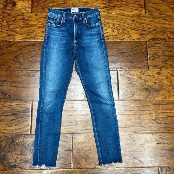 Agolde Sophie High Rise Skinny Crop fray jeans - Picture 9 of 9